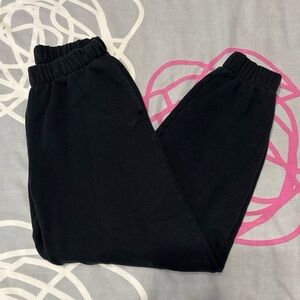 Hollister Ultra High-Rise Black Dad Joggers